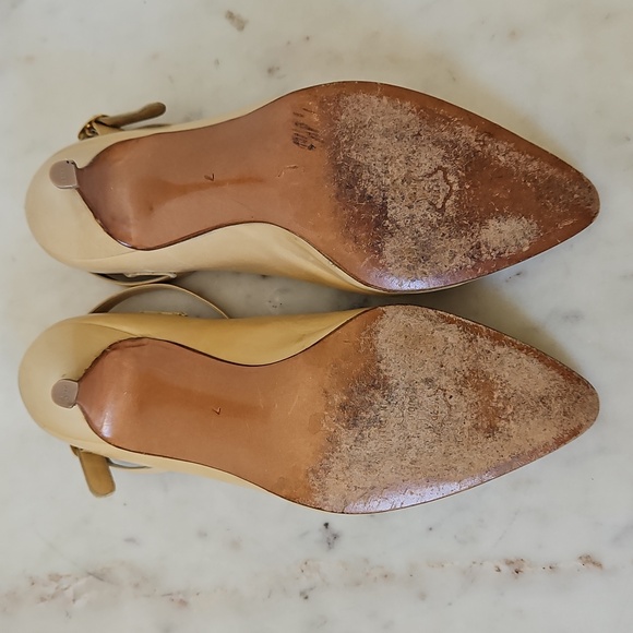 ROGER VIVIER: rare vintage silky soft leather ankle strap heels - Picture 9 of 9